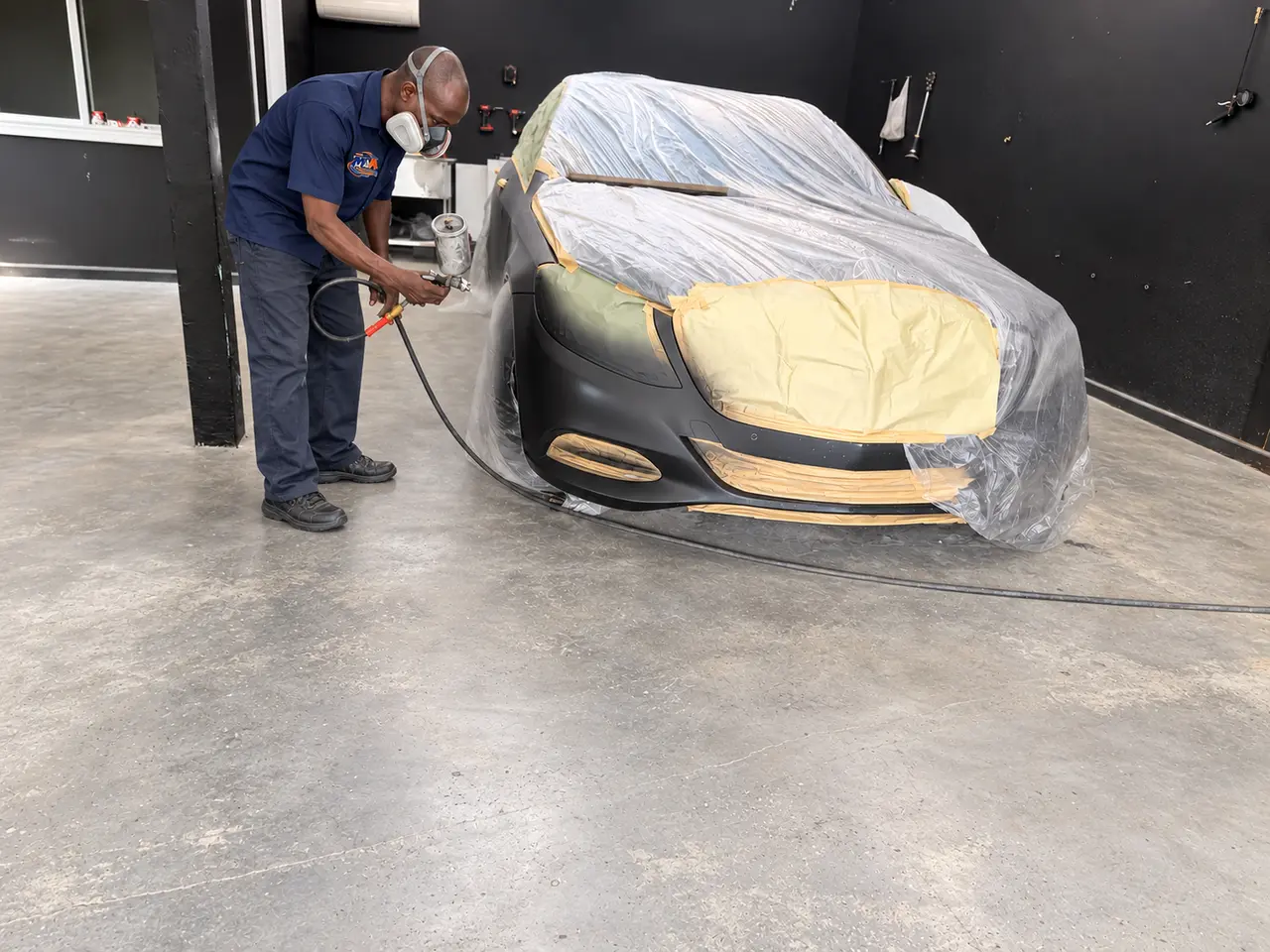 M&A collision repair work