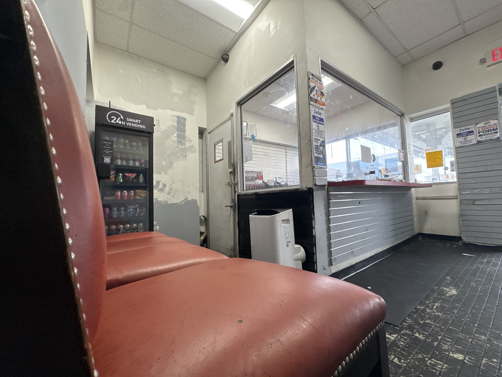 M&A Auto Repair customer waiting area